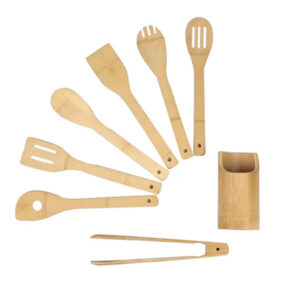 Wood Kitchen Utensil Set Wood Utensils Set for Cooking Spoons and Spatulas