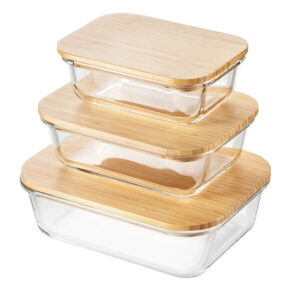 Bamboo Closed Containers