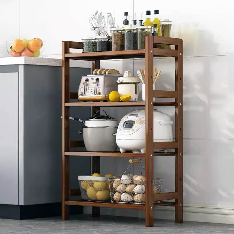 Kitchen Freestanding Bamboo Rack