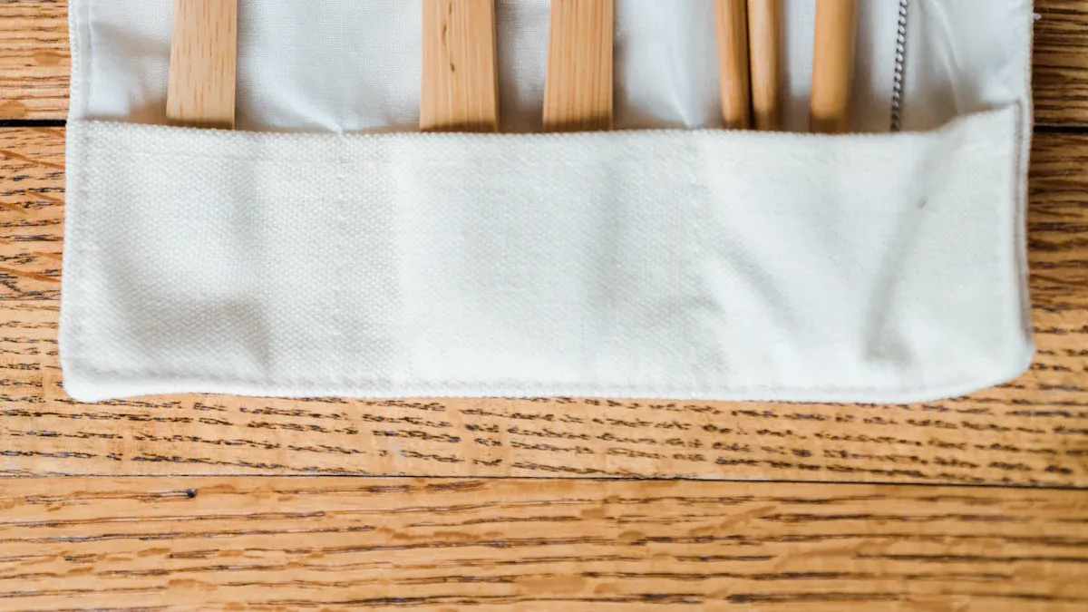 Practical Organization with Bamboo Flatware Trays