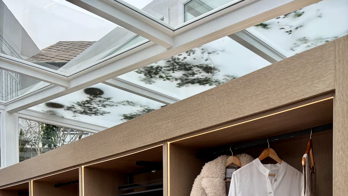 Utilize Vertical Space with Bamboo Closet Organizer