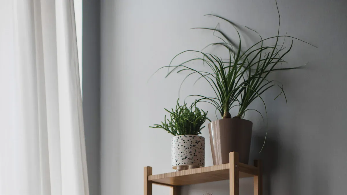 Rethink your decor with a plant stand bamboo