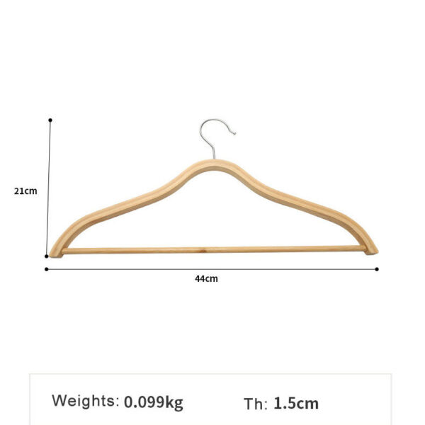 Eco-Friendly Bamboo Hanger Manufacturer – Non-Slip Clothes and Towel Hangers with Custom Logo and Packaging - Image 6