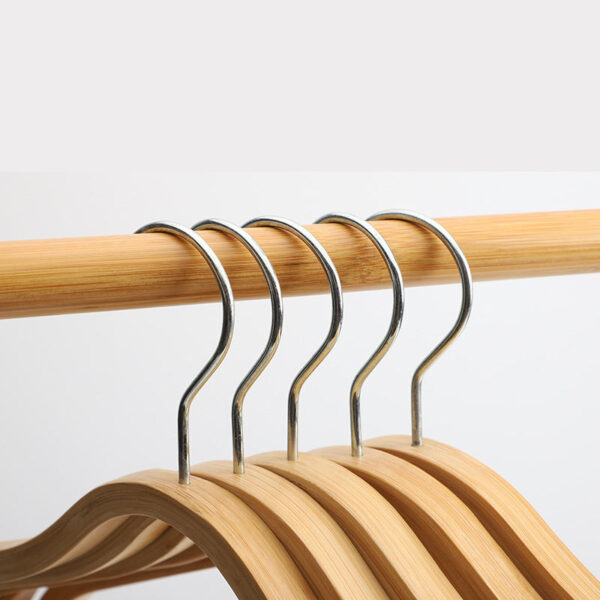 Eco-Friendly Bamboo Hanger Manufacturer – Non-Slip Clothes and Towel Hangers with Custom Logo and Packaging - Image 4