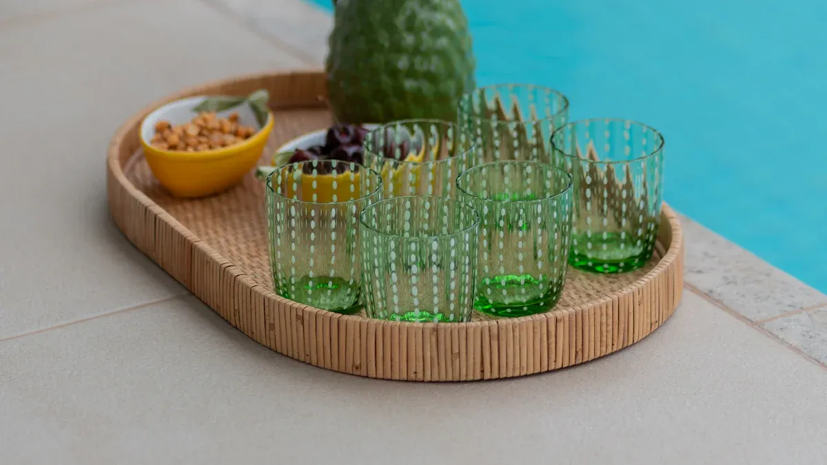 Are bamboo trays waterproof?