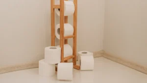 Can you have bamboo shelves in the bathroom?