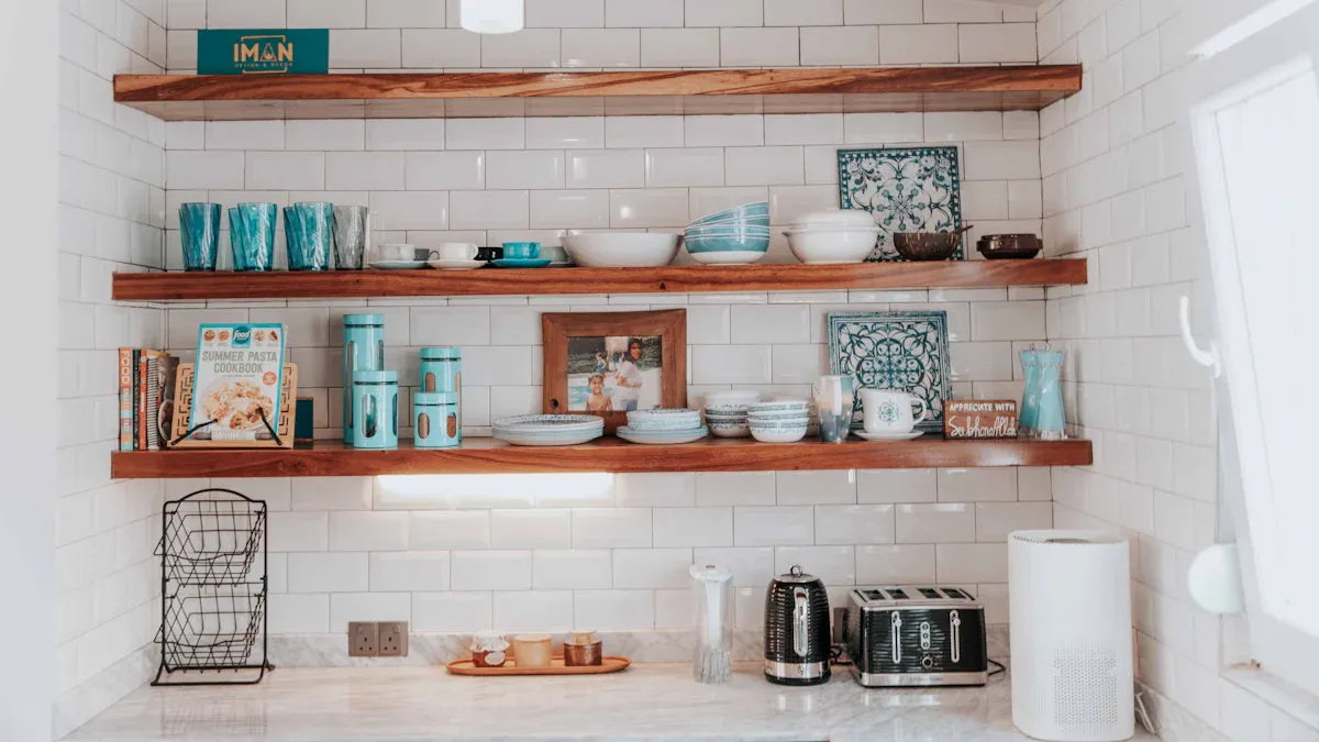 Creative Ways to Style Your Bamboo Shelves