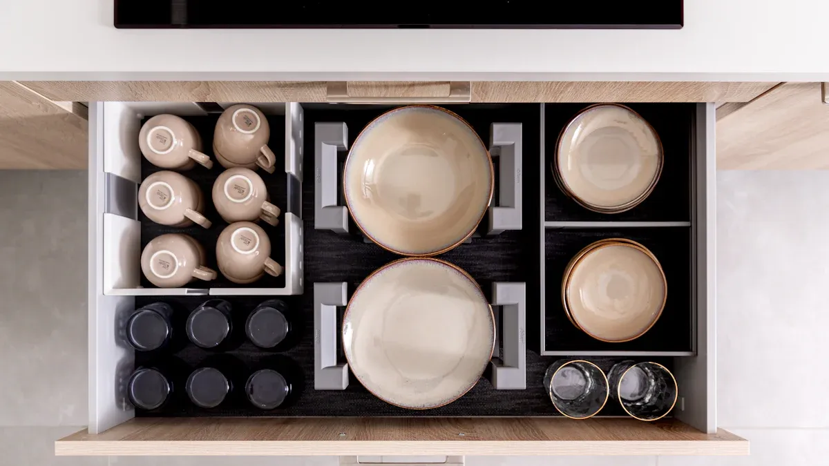 Smart Design of a Container Store Bamboo Drawer Organizer