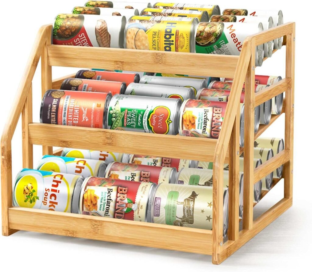 bamboo pantry storage